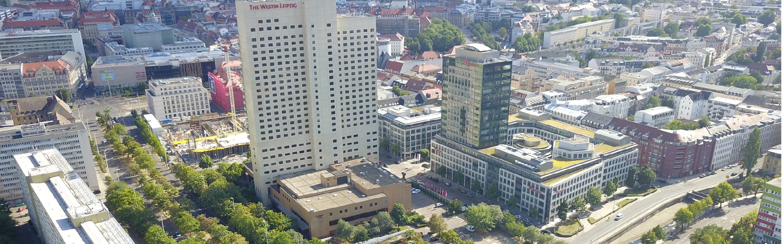 Luftaufnahmen WestIn Hotel