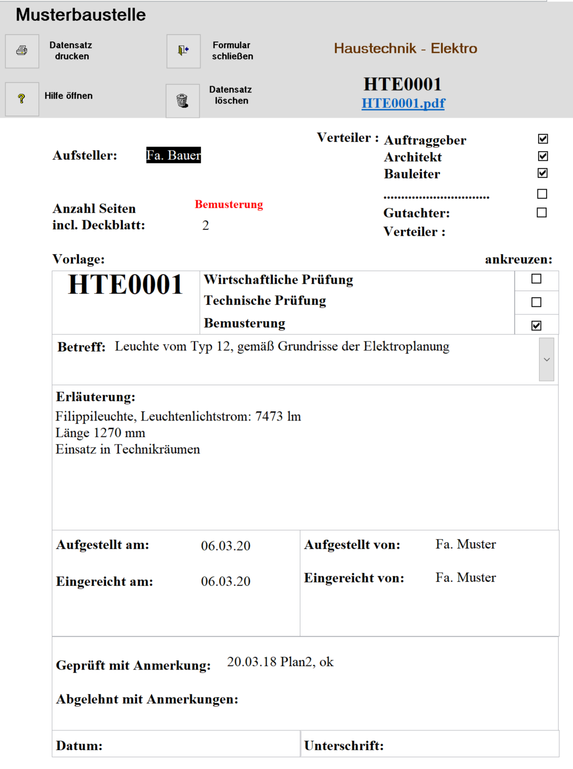 Formular