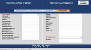Formular Auftrag