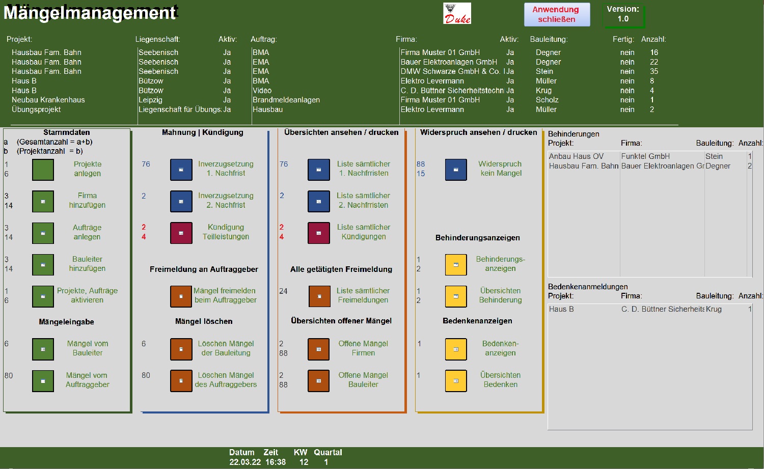 Mängelmanagement